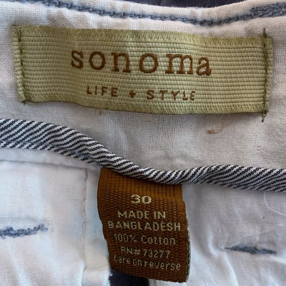 $5 CLEARANCE! Sonoma Regular Fit Flat Front Chino Short - Picture 4 of 4